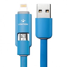 光环系列二合一数据线安卓苹果iPhone/iPad数据充电线*