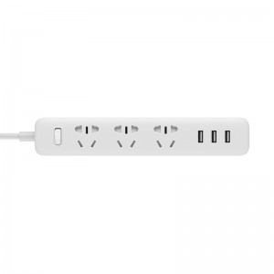 小米 插线板 智能USB接线板 智能插座 插排（含3口USB)*