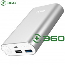 360奇酷 移动电源 小身材 大容量 双口输出充电宝 10000mAh
