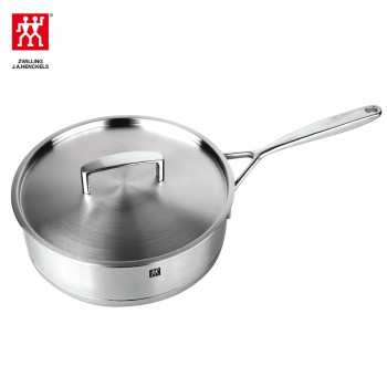 双立人 煎炒锅24cm Passion 单柄 不锈钢锅具