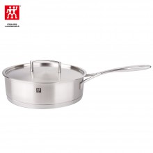 双立人 煎炒锅24cm Passion 单柄 不锈钢锅具