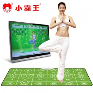 小霸王 跳舞毯 瑜伽跳舞毯 D600A 双人互动体感游戏机 健身运动家用感应电玩