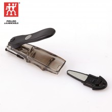 双立人 指甲刀ZW-N90 带指甲锉 不锈钢材质 持久锋利 360度旋转刀头