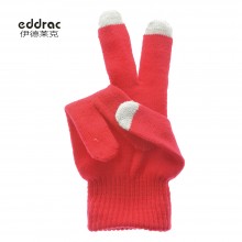 伊德莱克 触屏手套 Touch高灵敏度 冬季使用手机 应季产品