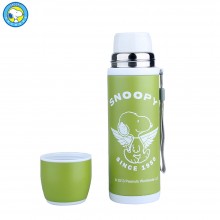 史努比（Snoopy）保温杯 便携水杯 天使系列 不锈钢保温水杯 食品级安全 500ML