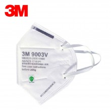 3M 口罩 学生 女士 青少年 小号 防雾霾 透气 防尘 自吸过滤式 防颗粒物呼吸器 有呼气阀 9003V 25只/盒