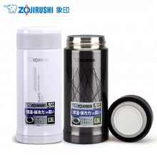 象印 保温杯SM-AFE35 不锈钢宽口杯子 高档水杯 真空保温杯 360ml