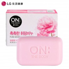 LG 香皂 韩国进口 安宝笛 樱花香皂 清洁滋润 樱花清香 90g  (新老包装随机发)