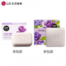 LG 香皂 韩国进口 安宝笛 鸢尾花味香皂 天然植物配方 90g (新老包装随机发)