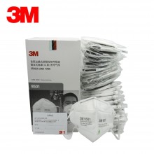 3M 口罩 KN95 25只/盒 自吸过滤式 防颗粒物呼吸器 有呼气阀 9501V（新老包装随机发放）