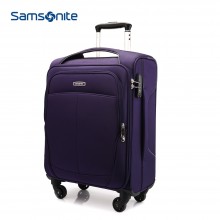 新秀丽 软拉杆箱SN-611E 行李箱 旅行箱 20寸-紫色