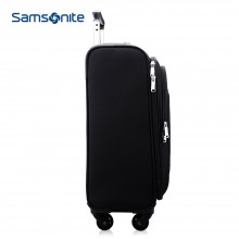 新秀丽 拉杆箱 SN-612E 拉杆软箱 20寸行李箱 黑色