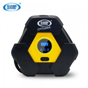 车志酷 车载充气泵 黄金三角 胎压显示