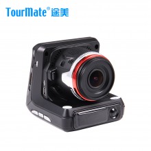 途美（Tourmate）电子狗行车记录仪一体机 D800 电子预警测速