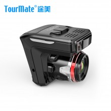 途美（Tourmate）电子狗行车记录仪一体机 D800 电子预警测速