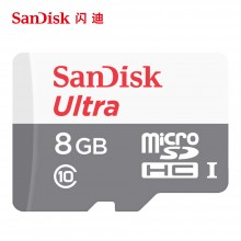 闪迪 TF卡 Class10 MicroSDHC UHS-I 存储TF卡 高速读写48M/S