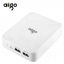 爱国者（aigo）移动电源（充电宝） TN104 双口输出电源10000mAh
