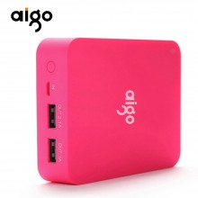 爱国者（aigo）移动电源（充电宝） TN104 双口输出电源10000mAh