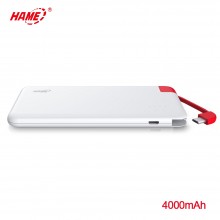 华美（HAME）移动电源（充电宝） N1 安卓版4000毫安红色