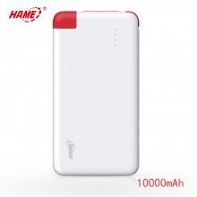 华美（HAME）移动电源 T6 超薄聚合物充电宝 10000mAh