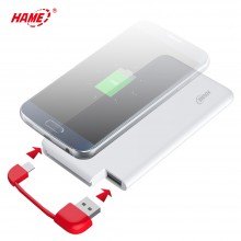 华美（HAME）移动电源（充电宝） N1 安卓版4000毫安红色