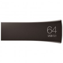 三星（SAMSUNG）BAR（USB3.1）U盘  64GB 灰色升级版+